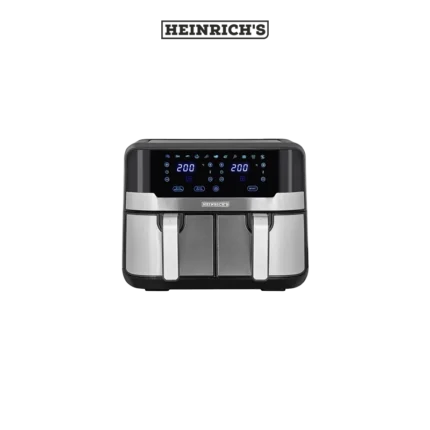Heinrich's Double Air Fryer 9l 1800w Hfr8214